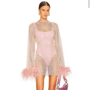 Santa brands mini dress